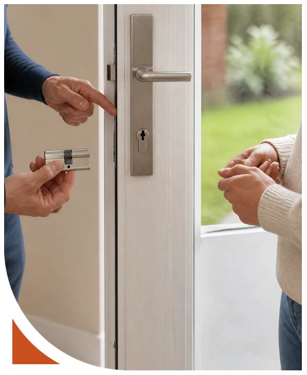 Установка замка в металлическую дверь в Майкопе от 2527 р. | Разлок-Мкп